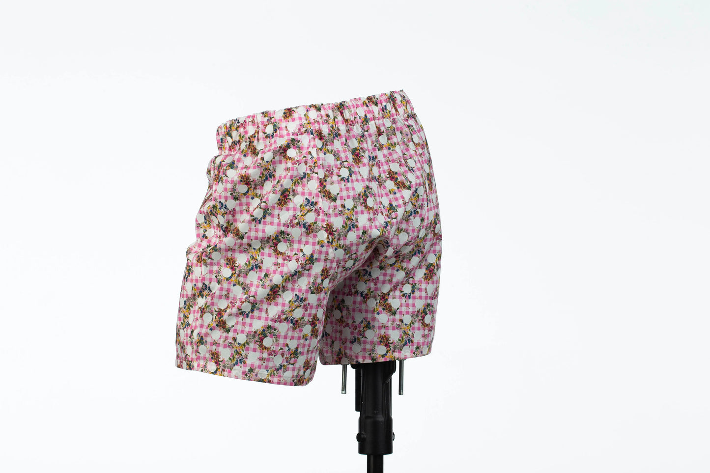 Check Dots Lamb & Shadow Boxer Shorts