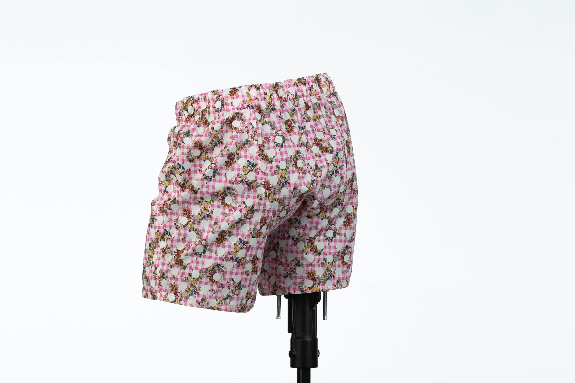 Check Dots Lamb & Shadow Boxer Shorts