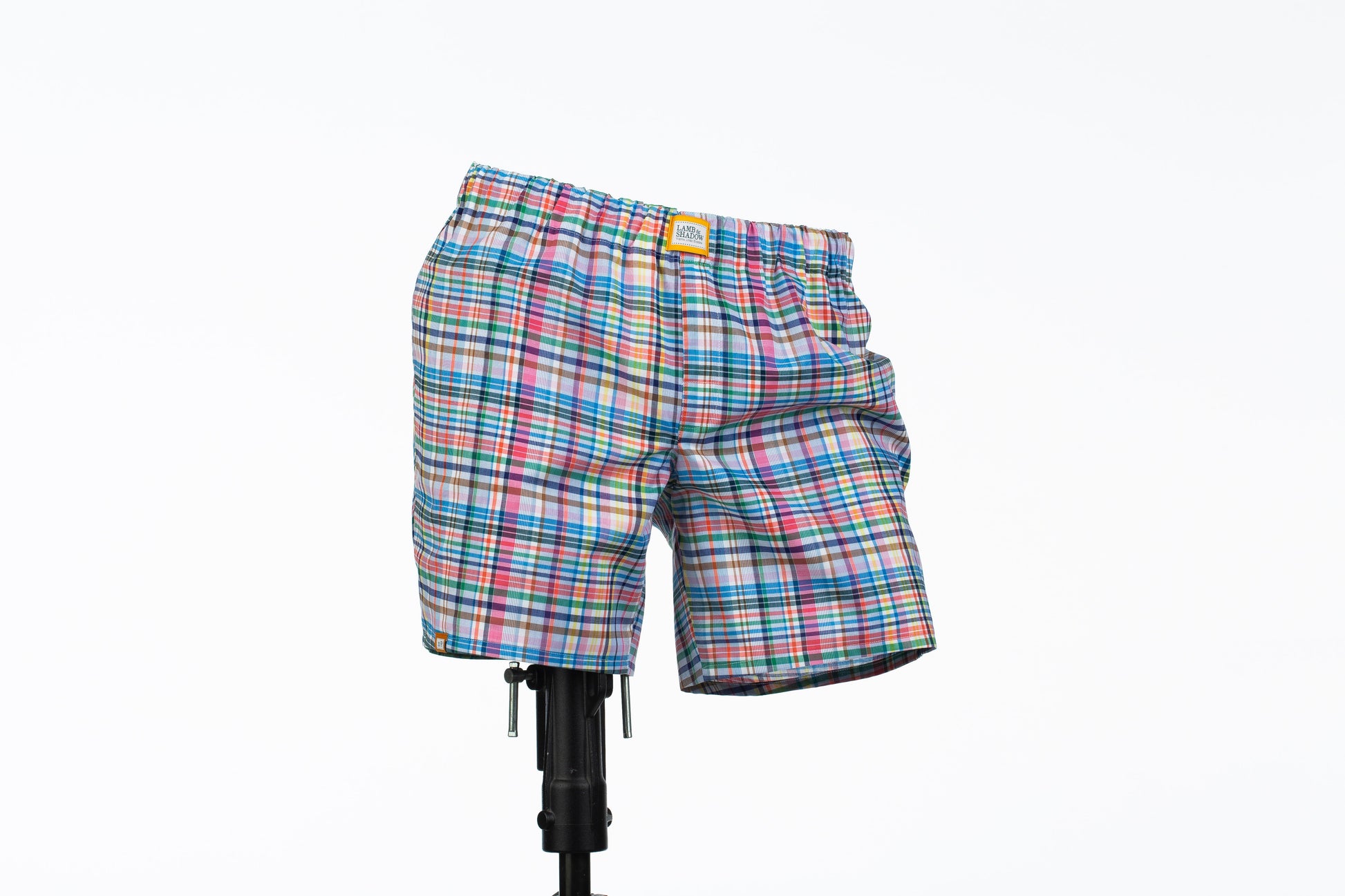 Madras Lamb & Shadow Boxer Shorts